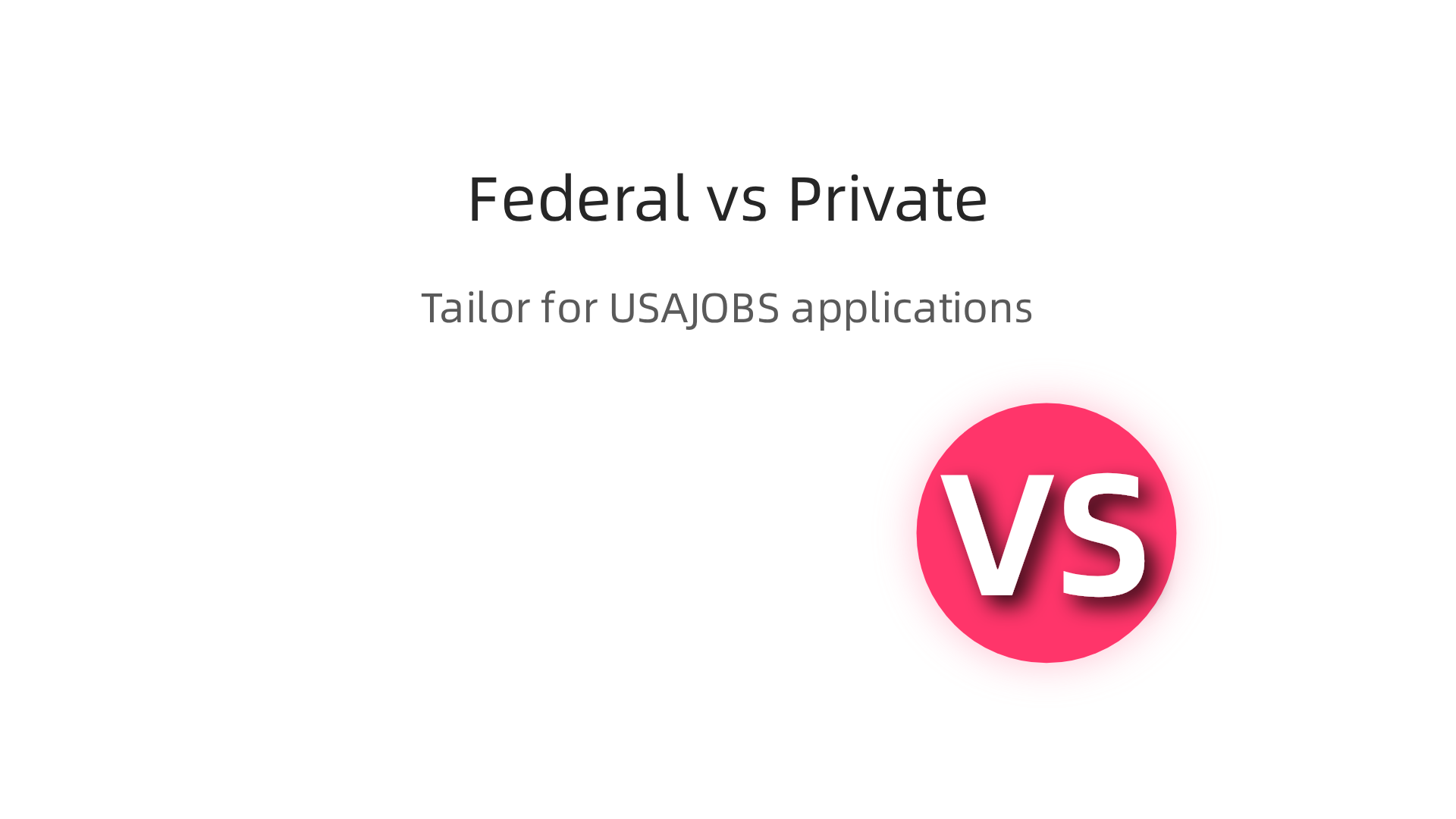 Understand the key distinctions between federal and private sector resumes to tailor your application for USAJOBS.gov success.