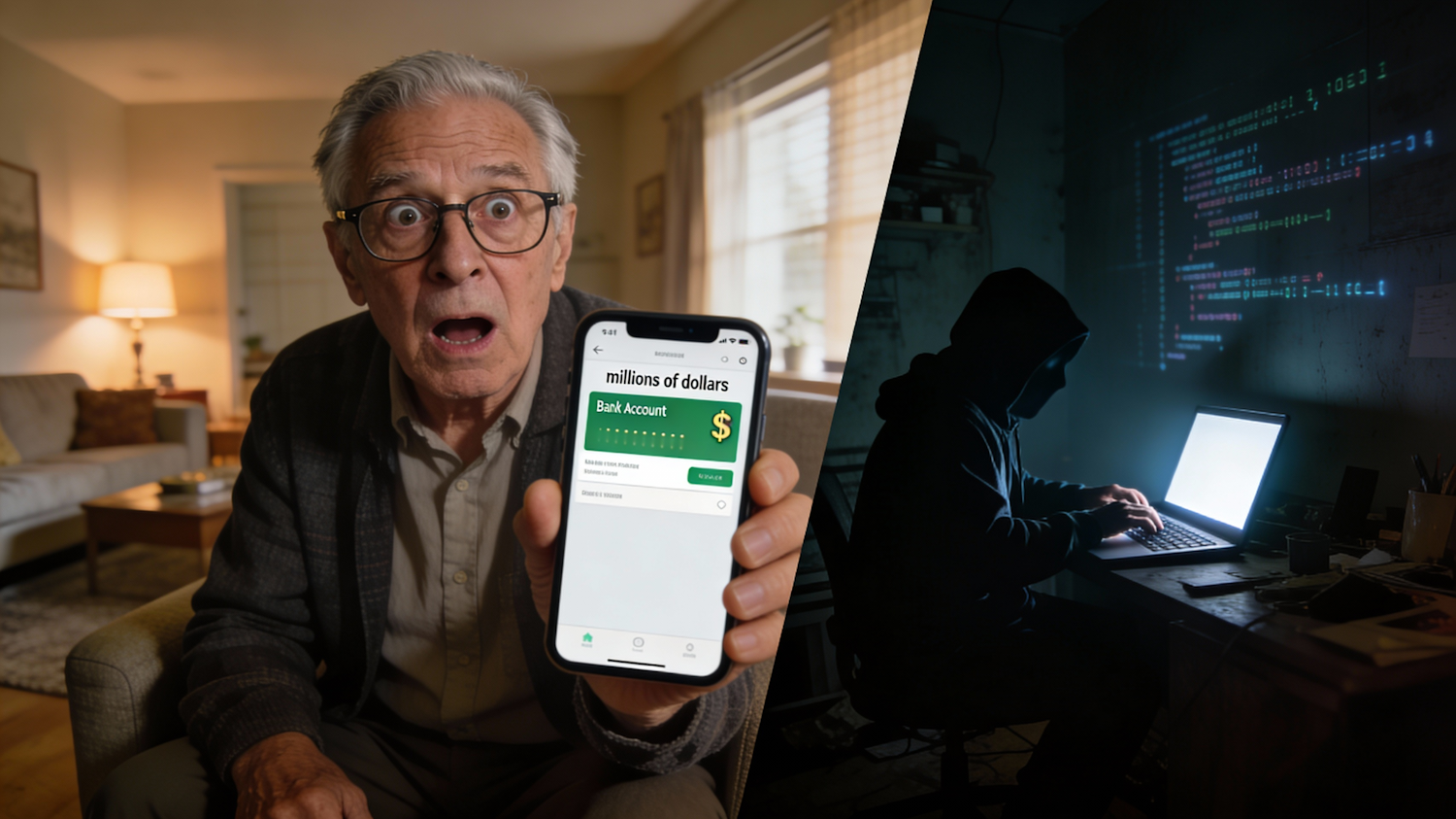 A teenager looks carefully at a job posting on a screen, contemplating its legitimacy to avoid potential scams.