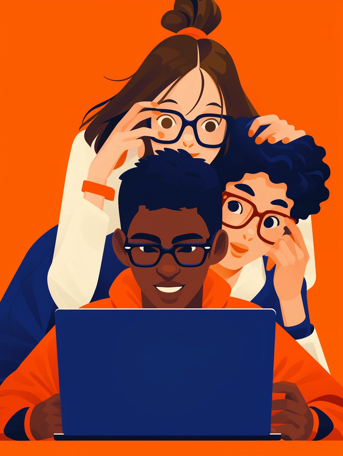 A group of diverse professionals engaging in virtual networking, emphasizing the importance of intentional connections in a remote work environment.